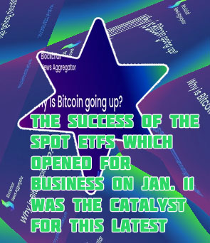 Why is btc going up